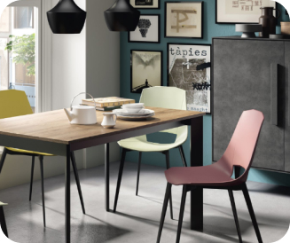 Tavolo Lampo + 4 sedie Gio4